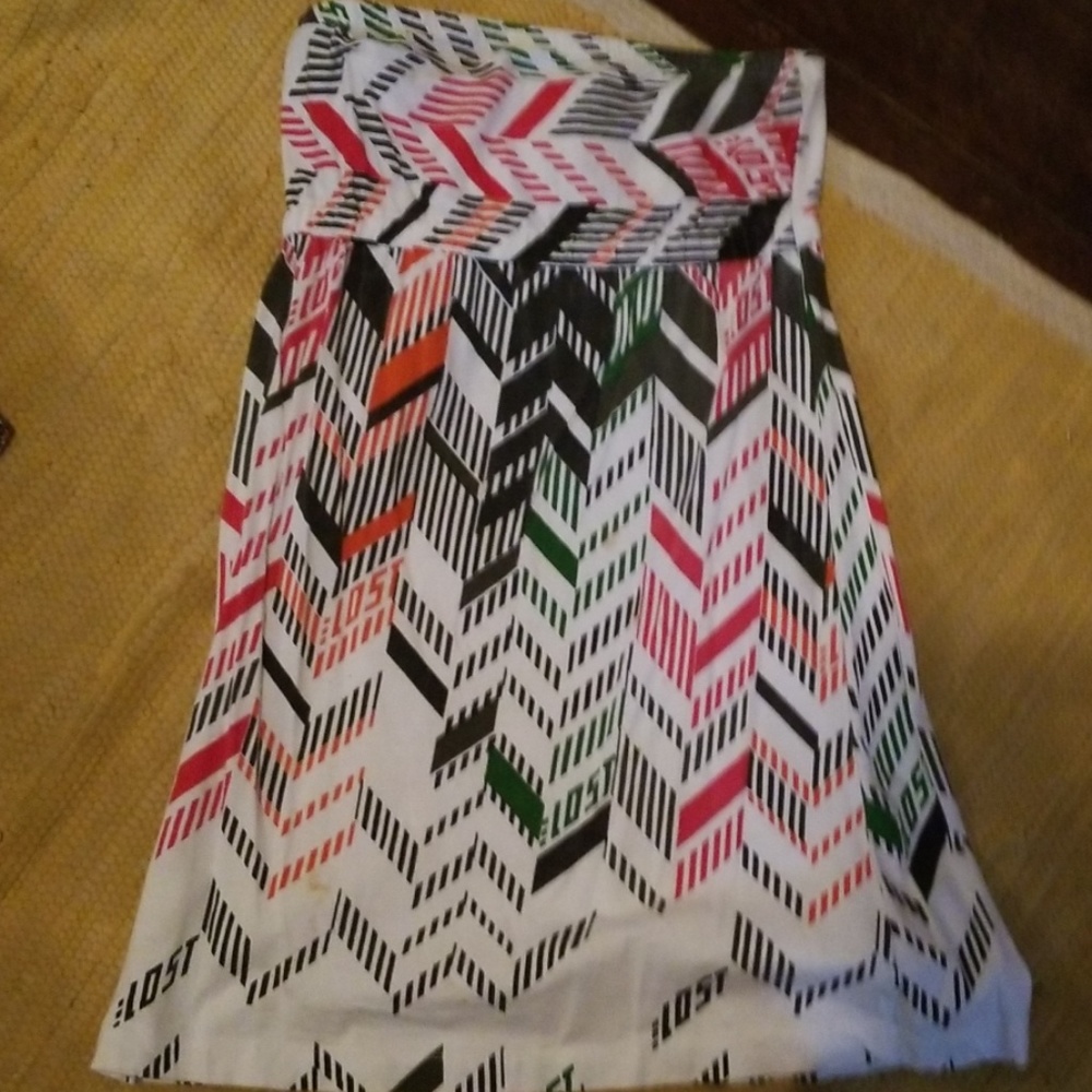 Strapless dress